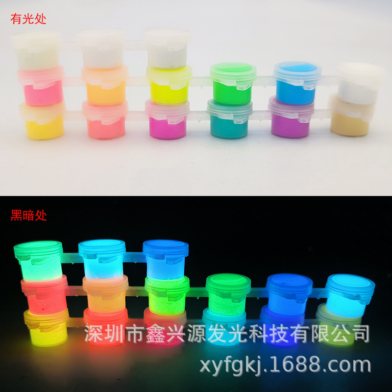 3ml pigmento acrílico luminoso DIY pintura luminosa fluorescente a base de agua pintura de pared pintura a mano pintura de arte de graffiti líquido fluorescente