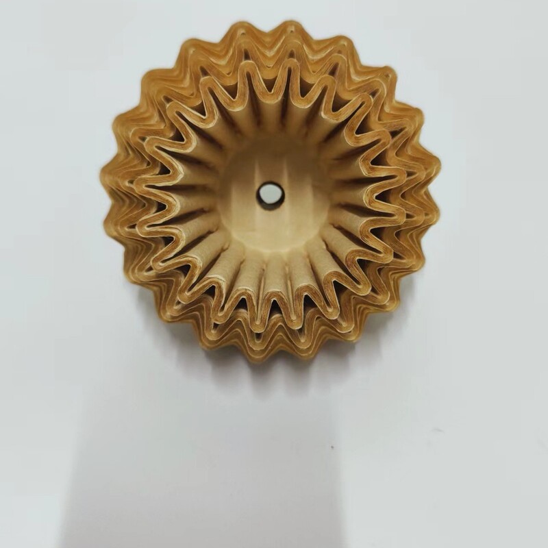 源头厂家155/250带孔50g蛋糕杯碗形咖啡过滤纸原木浆材质现货|undefined