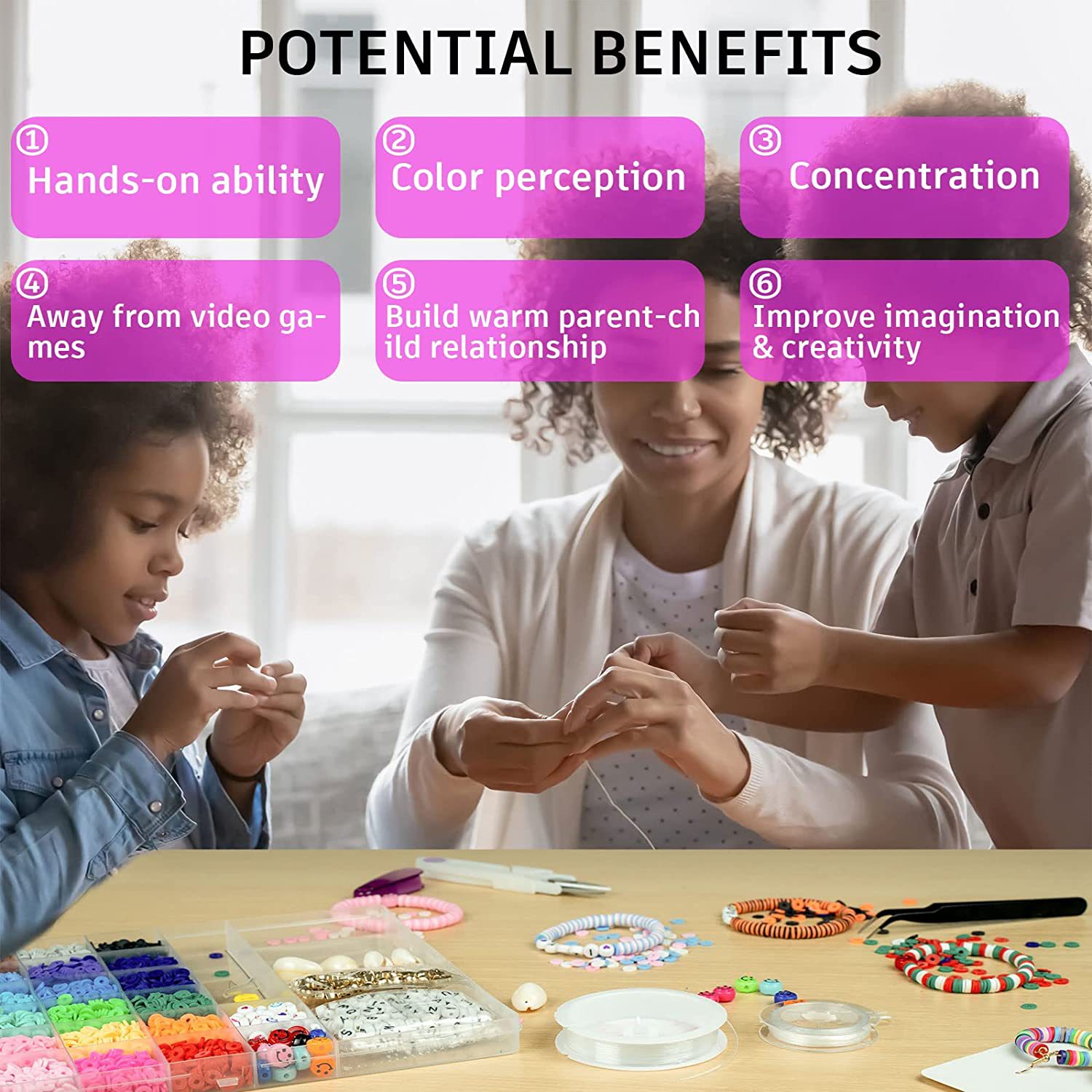 Venta caliente transfronteriza 28 rejilla hecha a mano traje de cerámica suave cuentas de arcilla bricolaje accesorios de joyería