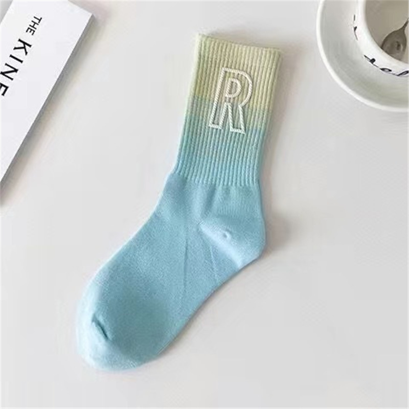 그라데이션 R-청록색