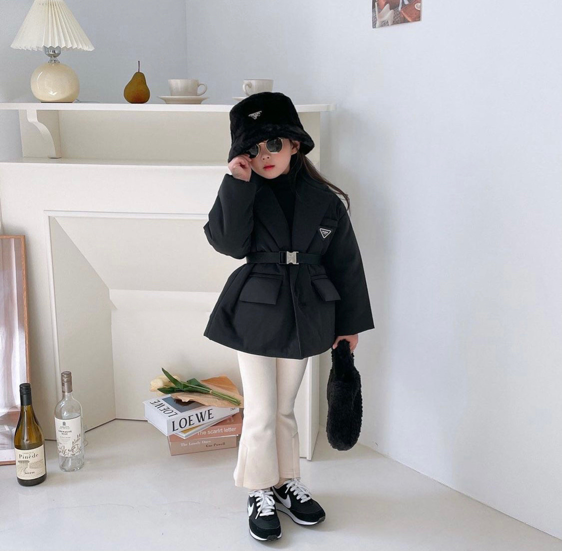 2022韩版加厚冬季儿童棉服 韩国女童西装棉服 女童加厚棉服夹克-阿里巴巴