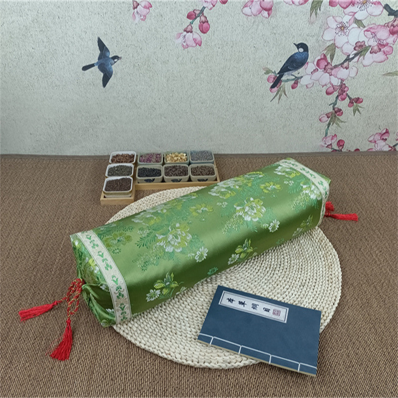 中国式枕錦織方枕カバー復古宮廷抱き枕漢方薬枕皮そば殻枕カバー卸売りメーカー|undefined