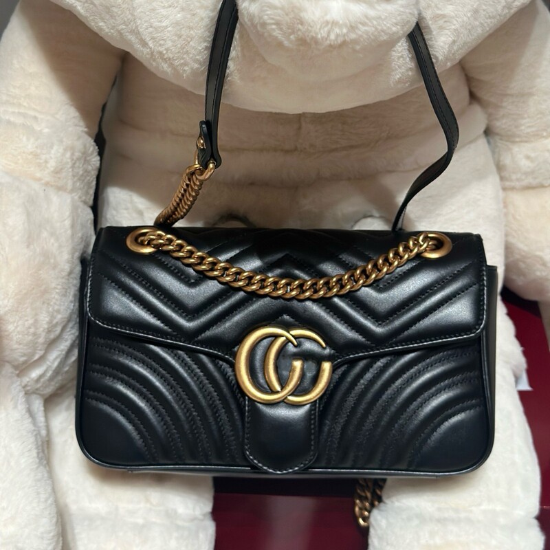 2026 European and American Fashion g Brand Marmont Chain Bag 26cm Heart-Shaped Classic Cowhide Direct from the Factory 2026 European and American Fashion g Brand Marmont Chain Bag 26cm Heart-Shaped Classic Cowhide Direct from the Factory