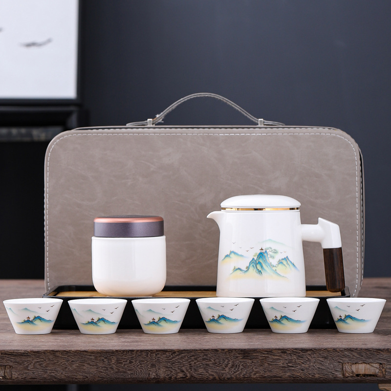 Yangyan Fu портативный Qianли Jiangshan Quick Cup Деловые подарки для кемпинга на открытом воздухе