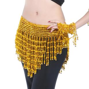 Dancer Bell Round Bead Waist Chain Belly Dance New Jewelry Belly Dance Performance Practice Waist Chain Elasticity