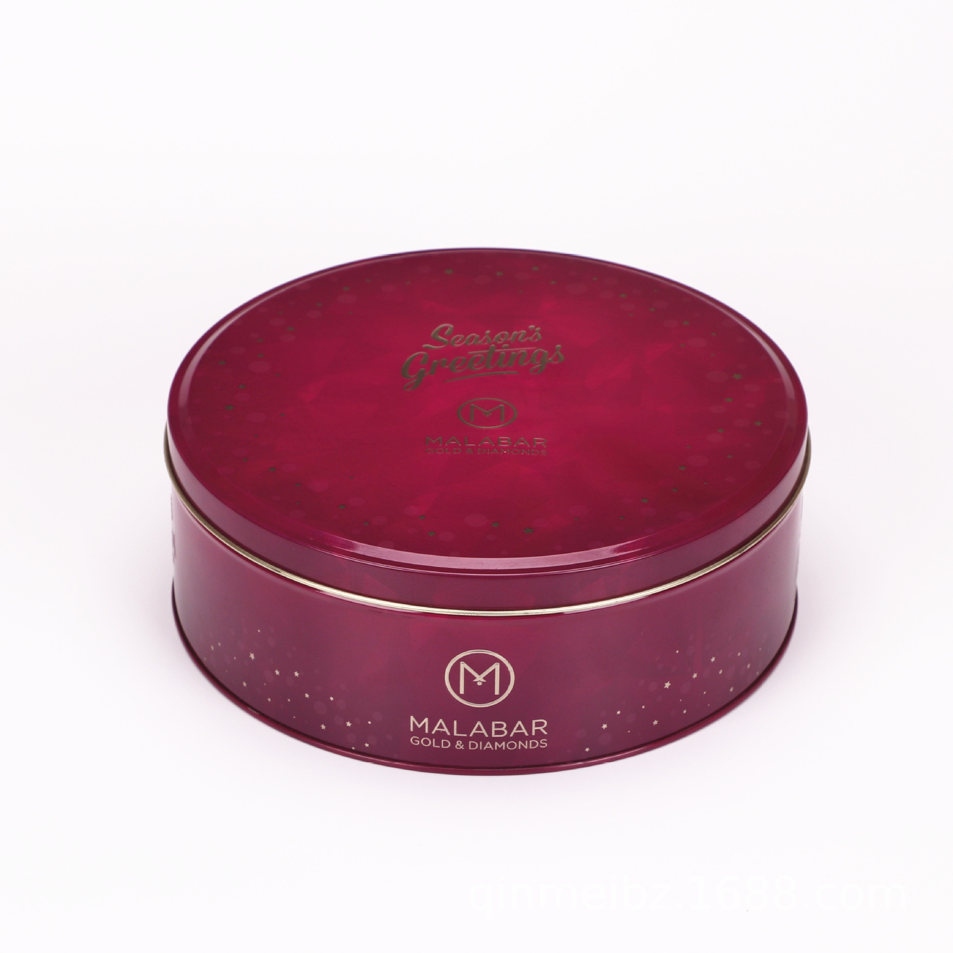 跨境定制马口铁盒 中秋节莲蓉豆沙月饼铁盒 凤梨酥烘焙金属包装盒