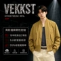 春款时尚复古棒球夹克