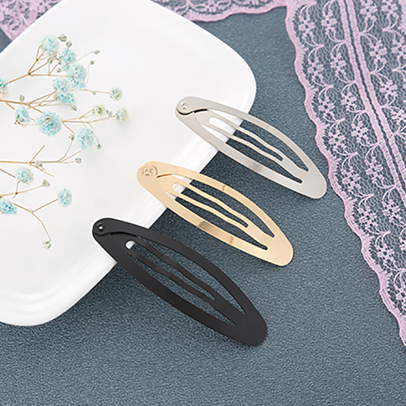 wavy children's hairgrip drop-shaped