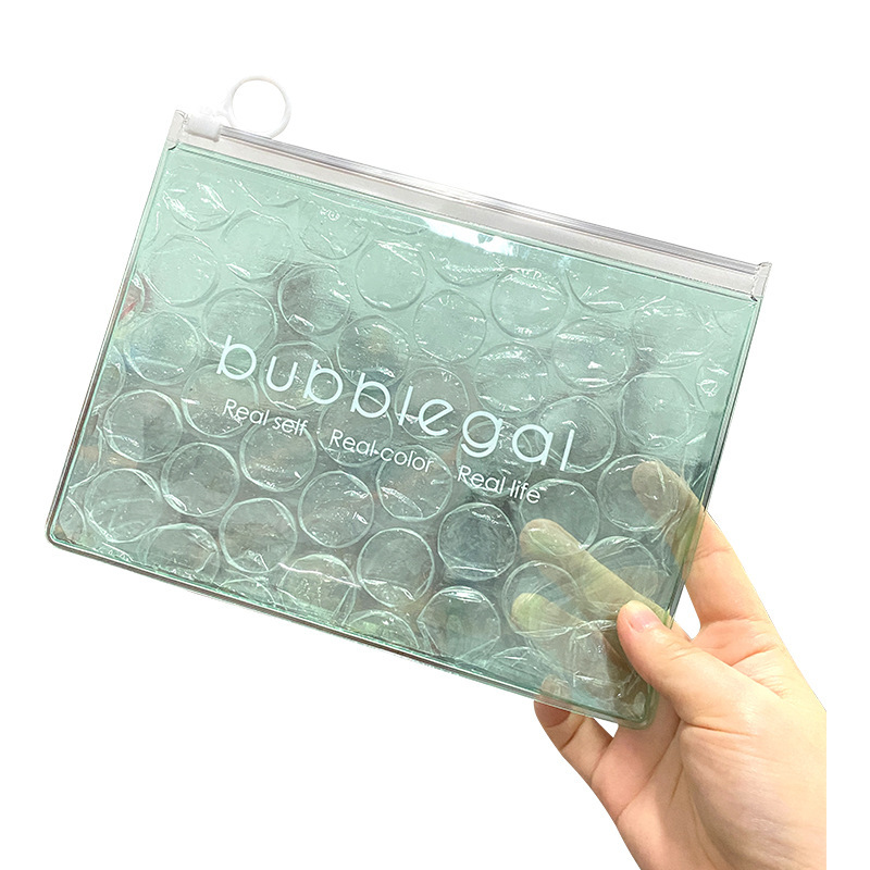 ����͸��PVC�������ݴ���ױ����ױƷ������������ѹ����ӡLOGO