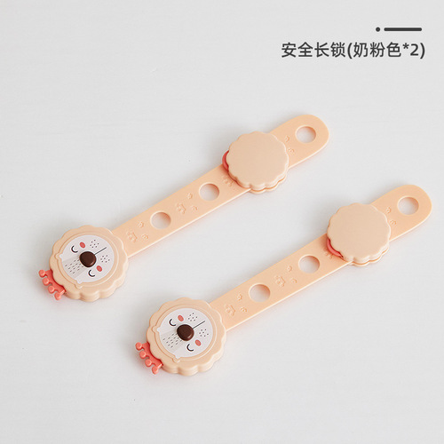Manlong child protection lock child baby push-pull cabinet door lock baby drawer screen window refrigerator safety lock