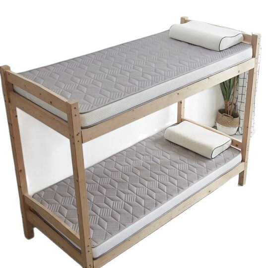 Upholstered Latex Dormitory Mattress Student Rental Single Double Mattress Thickened Folding Tatami Latex Mat Wholesale