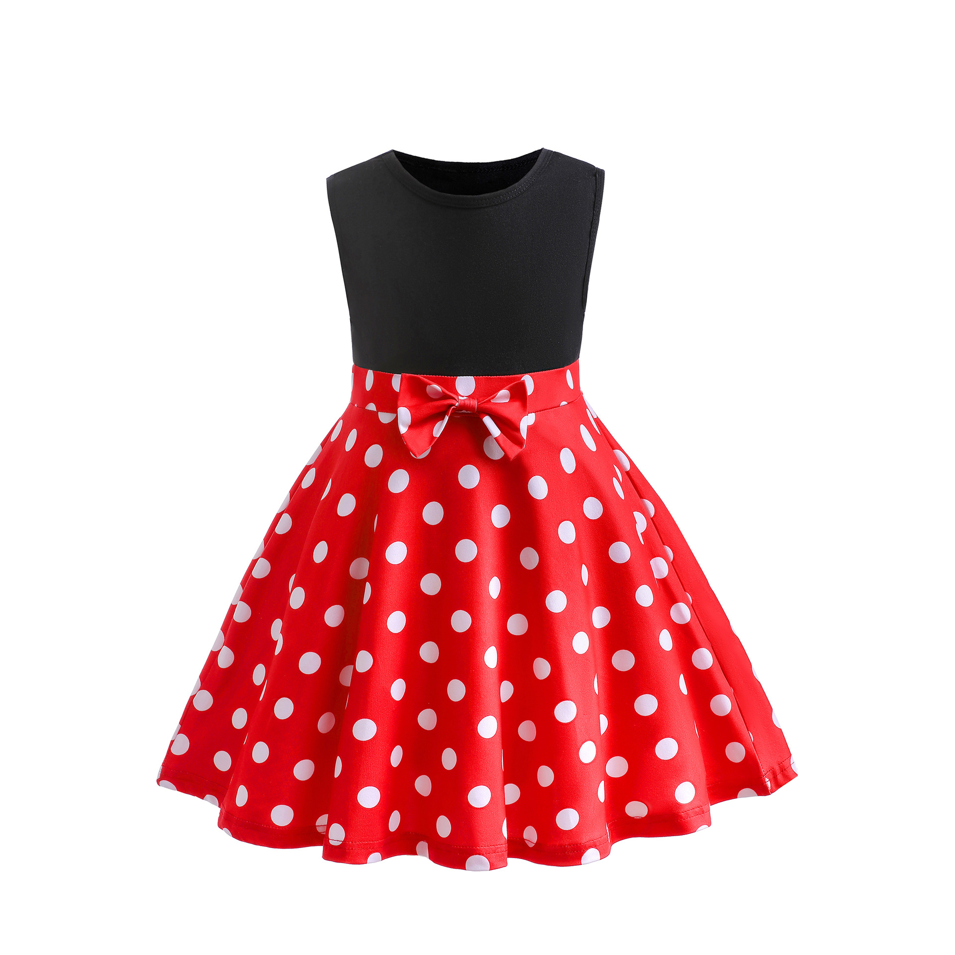 Vestido de Princesa para Niña, Diseño de Sirena con Estilo Ailina Mickey - Ropa Infantil de Comercio Exterior