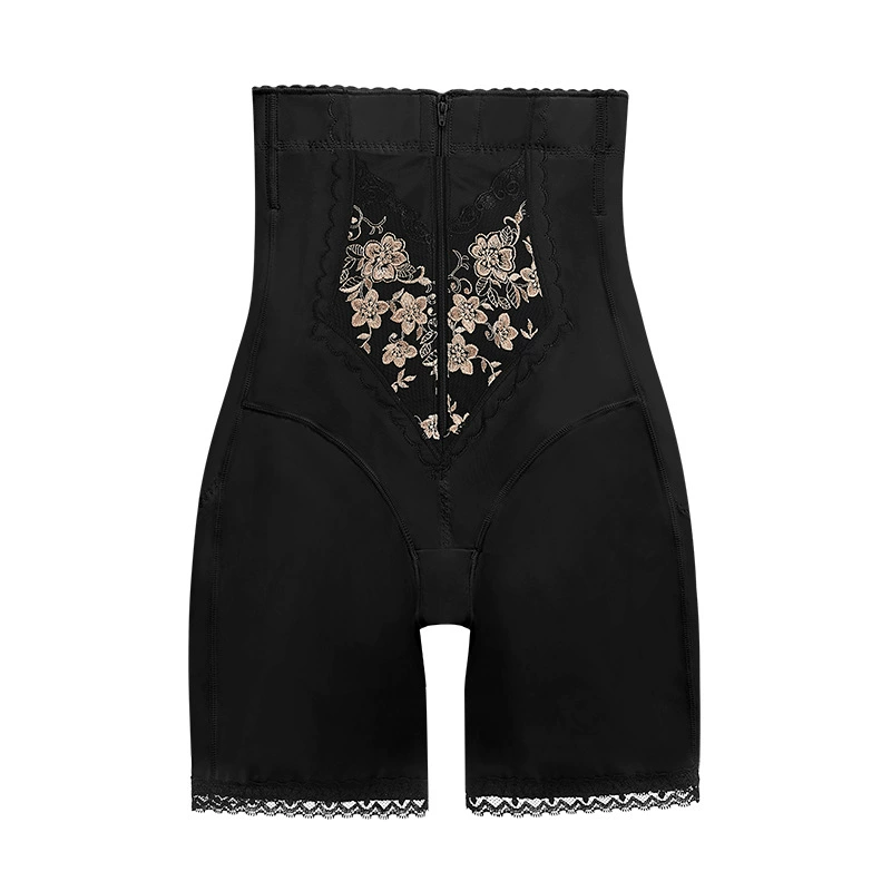 Postpartum underwear for hips shape correction, safe overall full-body, slimming leggings, brace, waist belt for weight loss, trousers, with embroidery