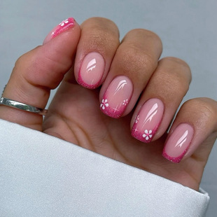 �羳���N��ʽõ�tɫ�W�۴����׼�ָ�׶̷��ͼ����׼�Ƭfake nails