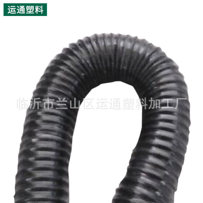 多规格pvc通风管 50米起批PVC软管 PVC蓝色工业排烟管道