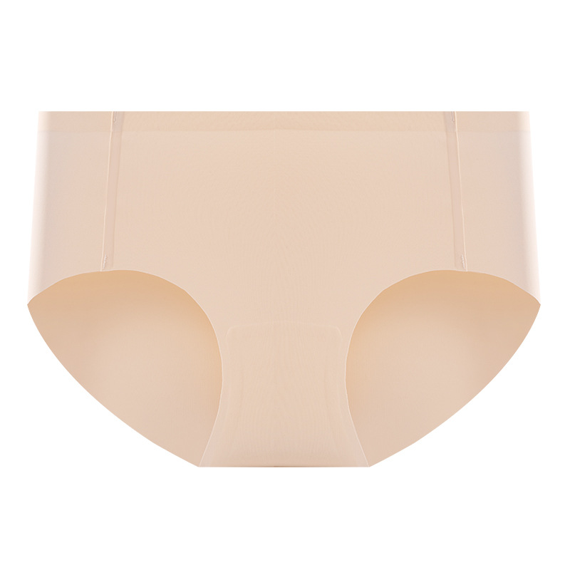 Ropa interior sin costuras sensación desnuda Peach Hip Algodón puro antibacteriano no clip cadera de las mujeres transpirable deportes triángulo invisible ropa interior de las mujeres