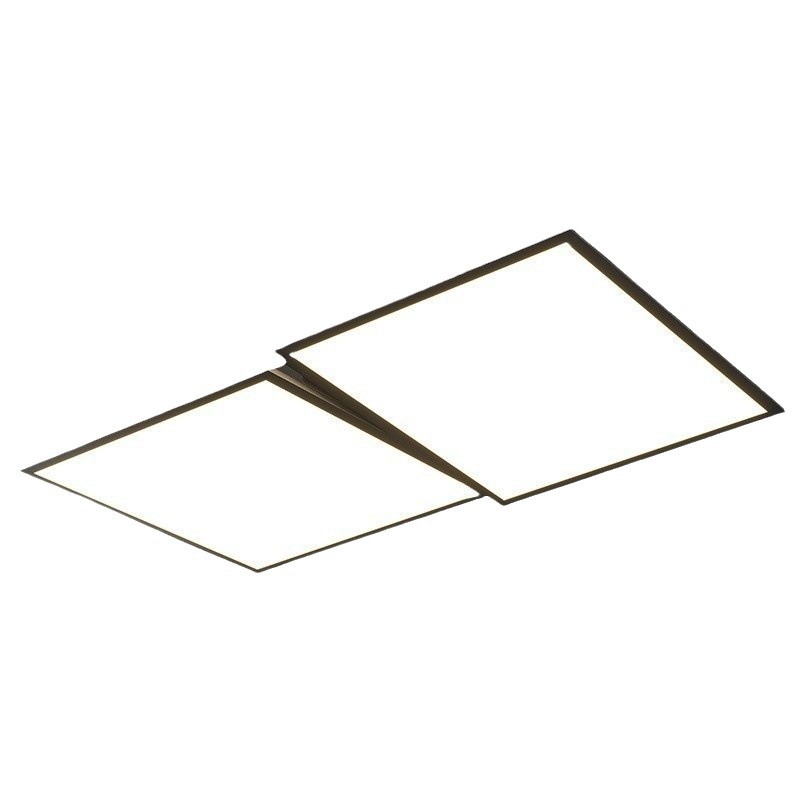 [Selección estricta] LED Cubo Rubik arte de espectro completo lámpara de techo rectangular moderna atmósfera simple nuevo paquete