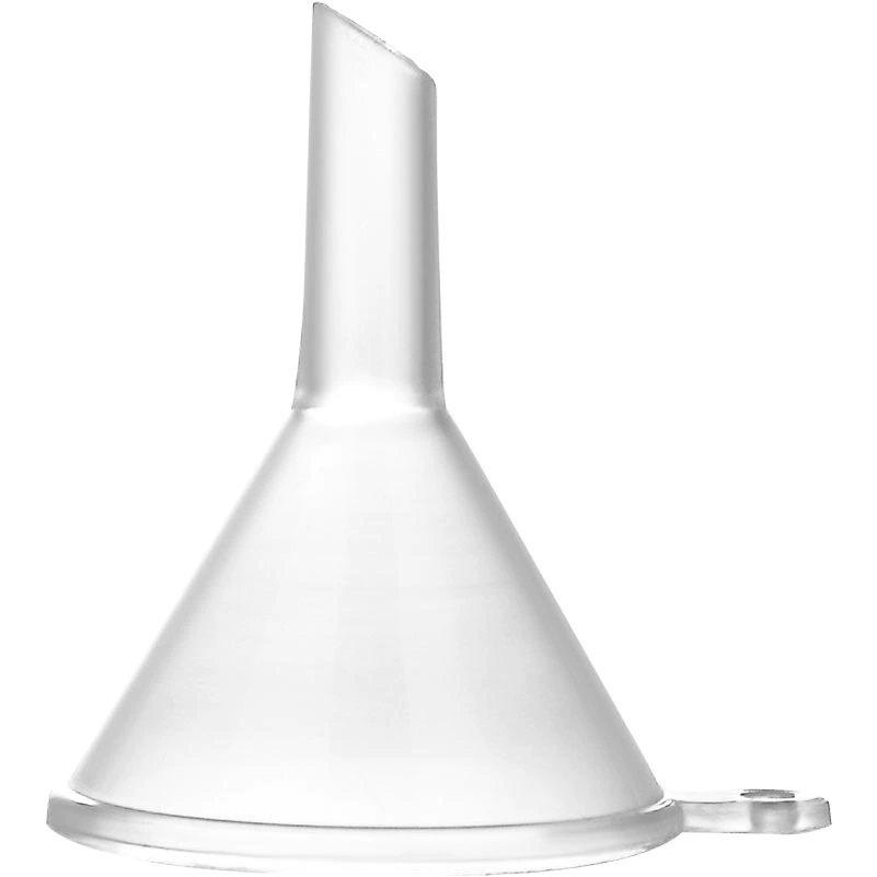 Бытовая Воронка Лабораторная прозрачная пластиковая воронка малого диаметра Тонер для флаконов для духов Специальная Воронка Маленькая
