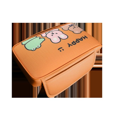 Armrest box pad, Cross-Border Hot-Selling Cartoon Printed