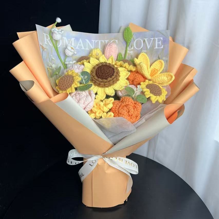 The multi-seeded sunflower wins the yellow sunflower in one fell swoop