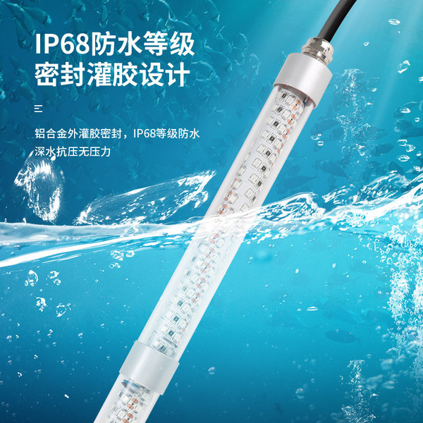 Manufacturer wholesale green light fish luring light 12v100w fish…
