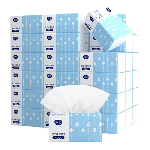 One piece drop shipping 30 large packs of tissue paper wholesale, large packs and whole box of facial tissue, wettable tissue paper manufacturer wholesale
