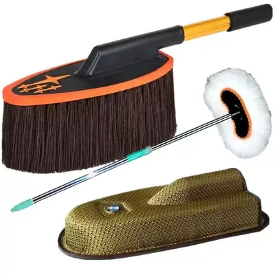 car brush, Car cleaning tools - brown-subaru-car-brush-brush-box-milk-silk-car-wash-brush