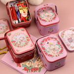 手提马口铁盒喜糖盒伴手礼诞生礼包装可装香烟大白兔奶糖礼品异形