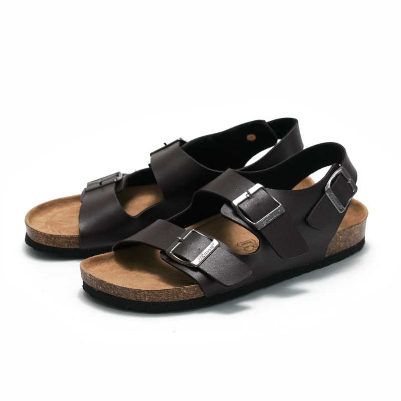 RUIZUSTOCK Sandali da spiaggia da uomo in sughero, da donna, estivi, casual, alla moda_voghion.com