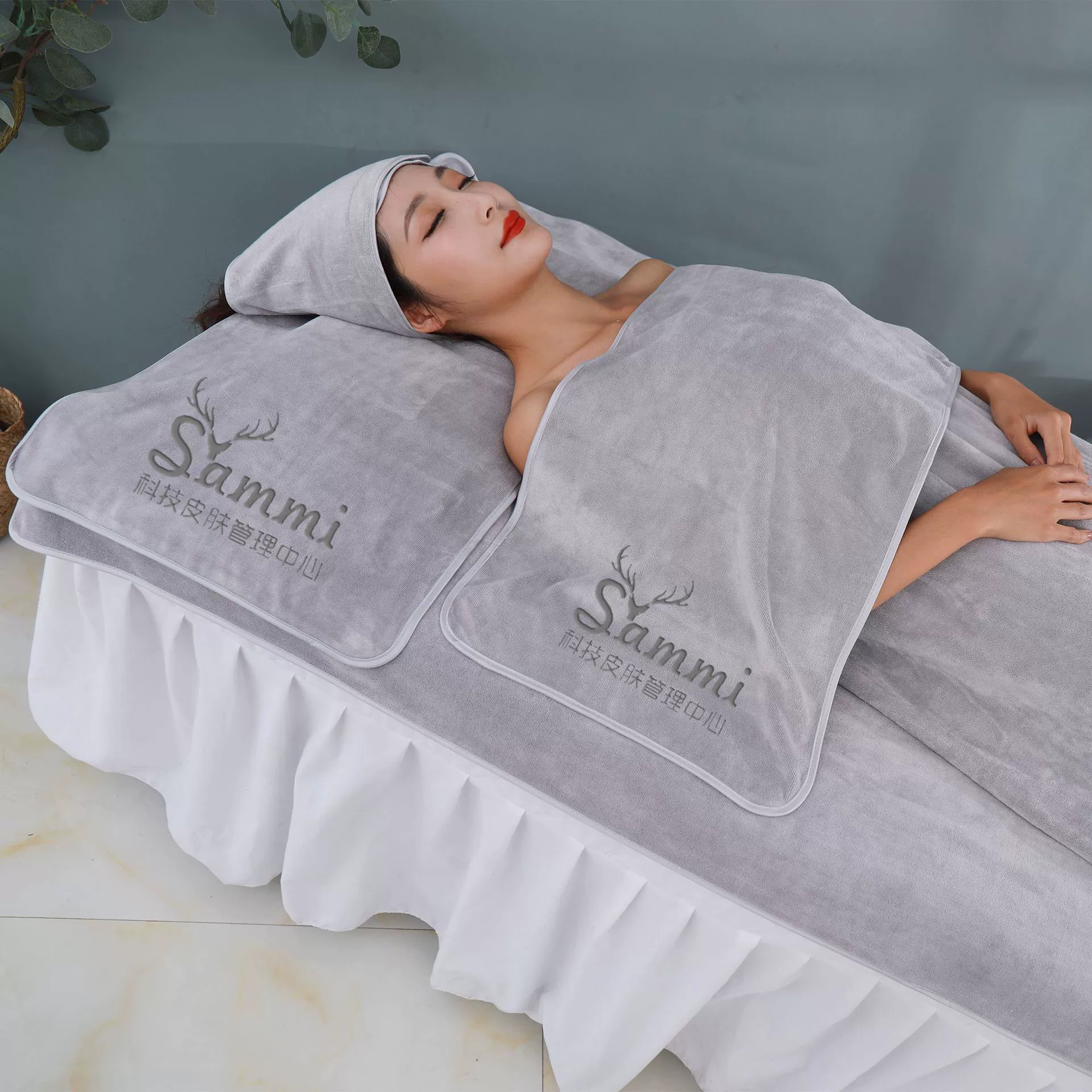 Набор полотенец для салонов красоты Специальный SPA Baotou впитывающий полотенце костюм ЛОГОТИП обертывание груди банная юбка кровать банное полотенце