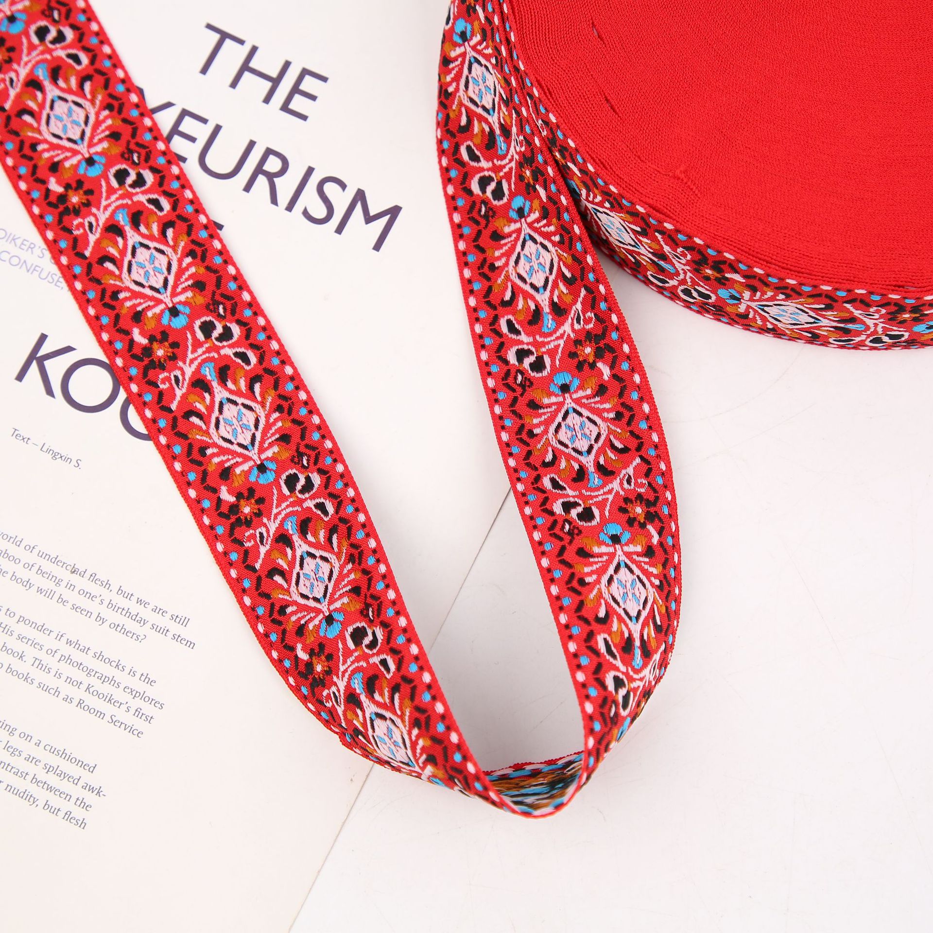 3.0cm民族风提花带