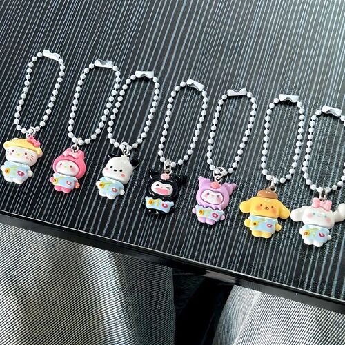 594 Little Red Book Kindergarten Sanrio Key Chain Pendant Ins Cute Cartoon Bag Girlfriend Gift