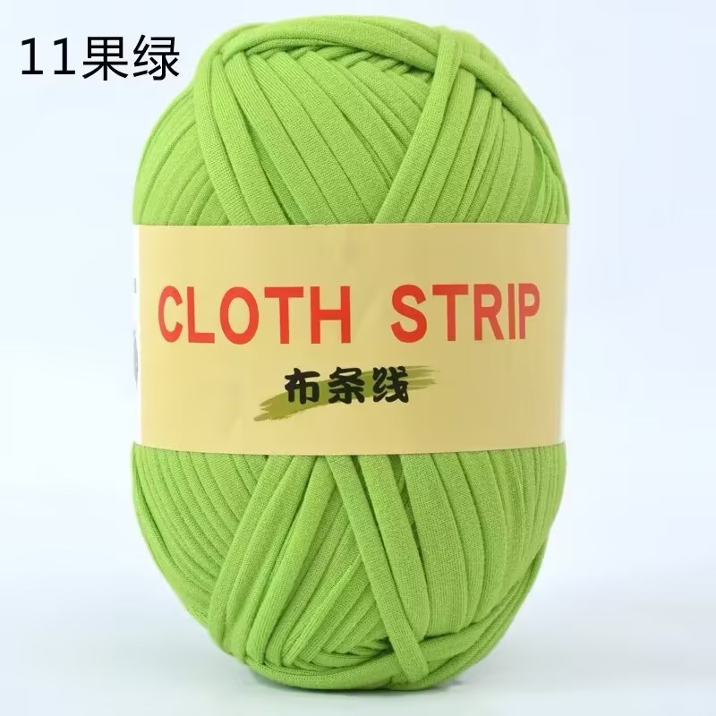 Gran gancho de línea de tela muñeca zapatillas de almacenamiento cesto cojín manta ganchillo DIY material casero tela gruesa trenzado