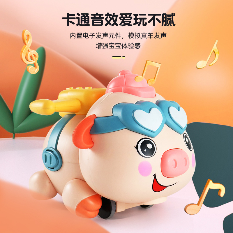 Control remoto eléctrico lindo burbuja que sopla spray luz música juguete coche Niños Niñas niños juguete puesto al por mayor