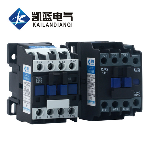 CJX2-1210 three-phase low voltage contactor silver contact AC contactor copper coil contactor wholesale