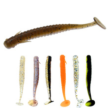 Paddle Tail Fishing Lures Soft Plastic Baits Fresh Water Bass Swimbait Tackle Gear