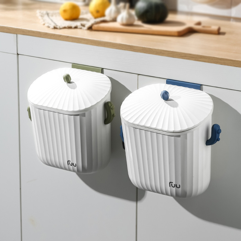 ins cactus kitchen wall-mounted trash can wall-mounted household cabinet with lid wall-mounted toilet toilet storage