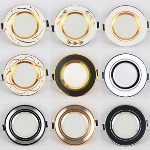 Ͳ��Ƕ��ʽled�컨���_��7.5cm���ÿ͏d5W��ɫ����������ţ�۟�