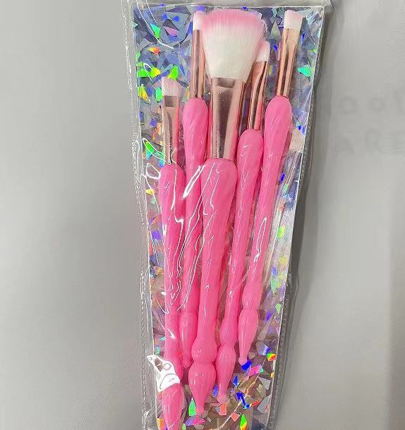 100g Weight Plastic Handgrip Makeup Brush Handle Type Makeup Brushes Makeup Tools Types 1 Piece Quantity Simple Style Pink Purple Green Plastic Plastic Handgrip Makeup Brushes 1 Piece