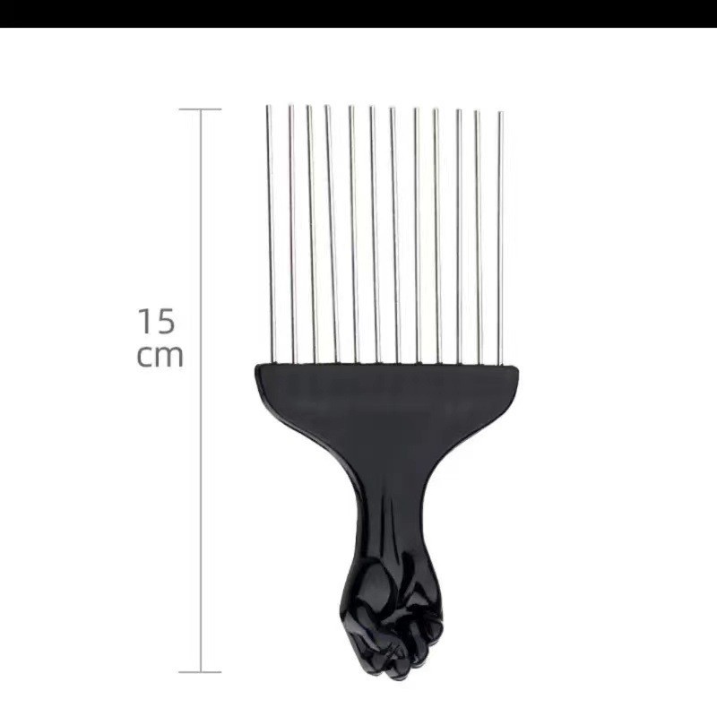 Fabricante al por mayor peinado de acero cabezal de aceite de corte de cabello gran espalda peinado de plástico peinado de acero punta de cola peinado