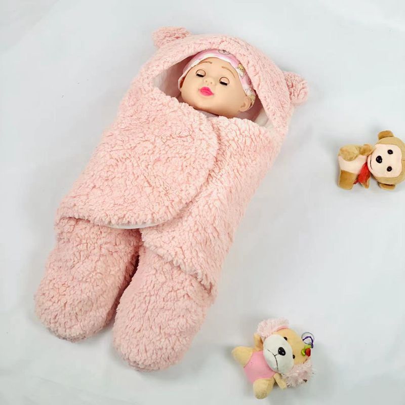 Edredón de bebé Otoño e Invierno edredón grueso manta de bebé recién nacido pañales de bebé toalla edredón suministros