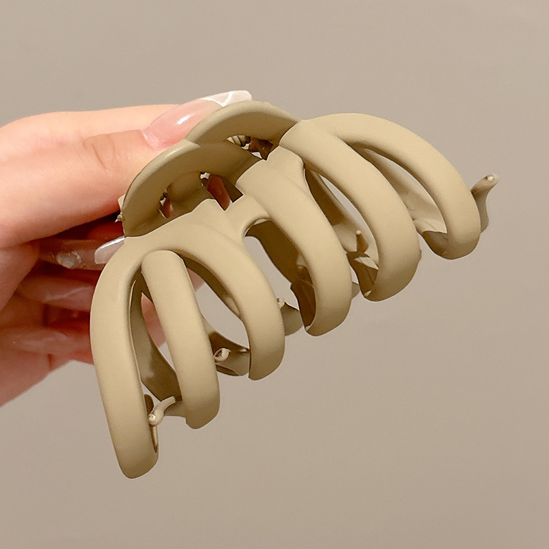 Clip de cabello de alta sensación de gran tamaño para mujeres más agarrar clip de cabello de tiburón en la parte posterior de la cabeza de los productos al por mayor