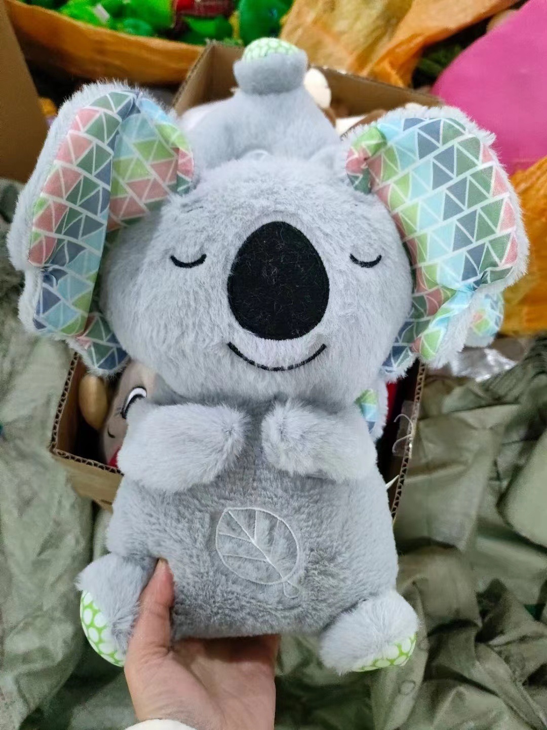 (Vaya al enlace para obtener más detalles para realizar el pedido) Otter Sleeping Music Doll Calma el juguete de peluche Baby Sleeping Artee