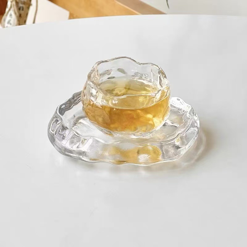 투명한 신 코스터 + 신 컵