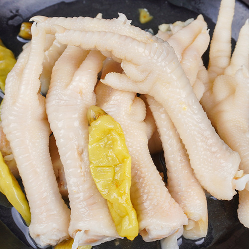 A set of 500g spicy pickled chicken feet, chicken feet night snacks, office leisure, internet celebrity snacks, wholesale