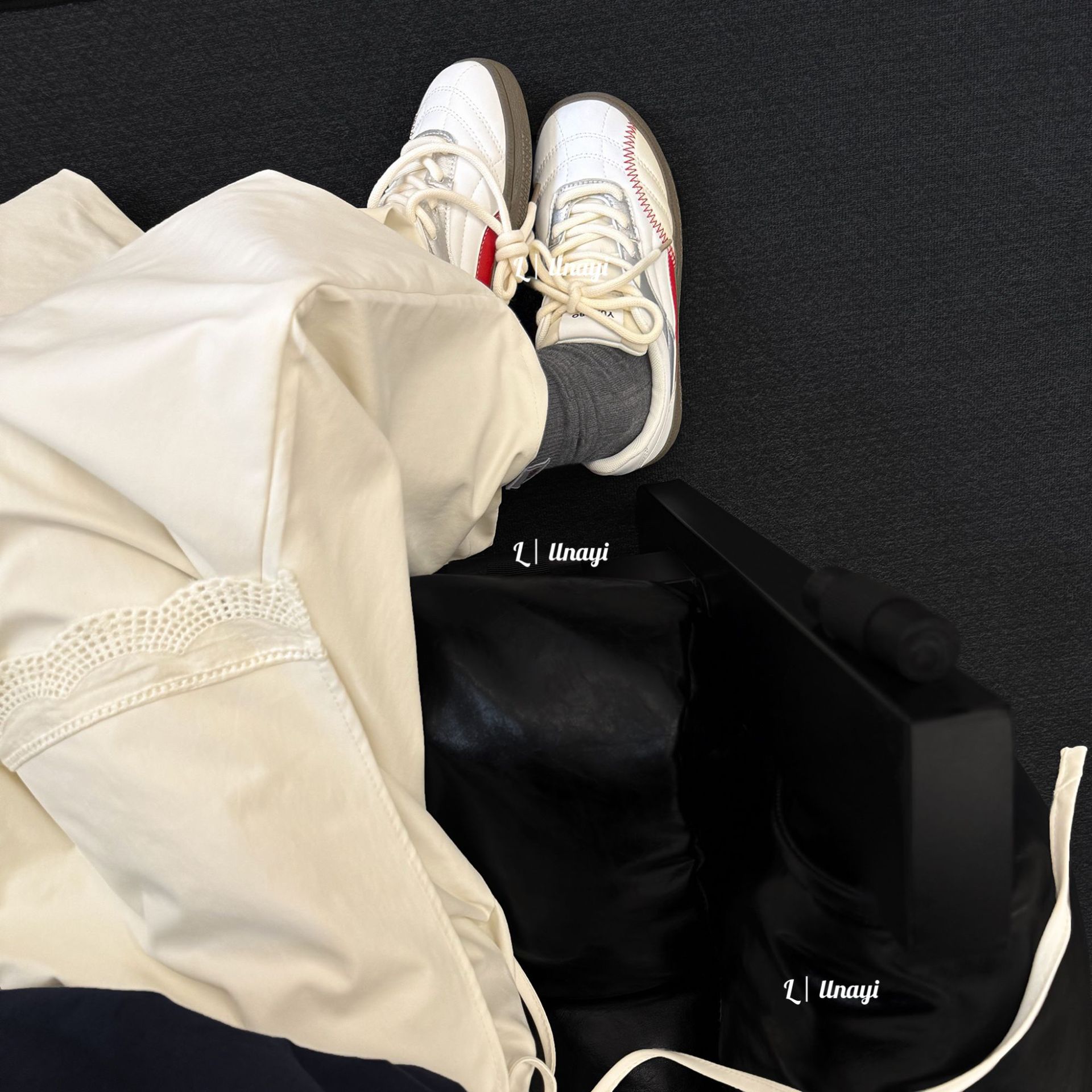 El Lin Yi| 25ss primavera nueva suela delgada ligera casual zapatos de entrenamiento alemán de colores deportivos pequeños zapatos de moda de mujeres