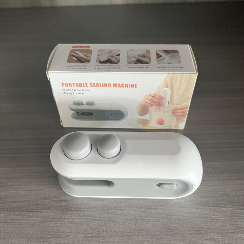 零食封口机小型热封机保鲜密封器包装袋塑封机充电便携迷你封口夹|undefined