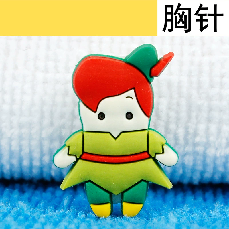 Cartoon brooch, pin, badge, backpack, accessory, DIY