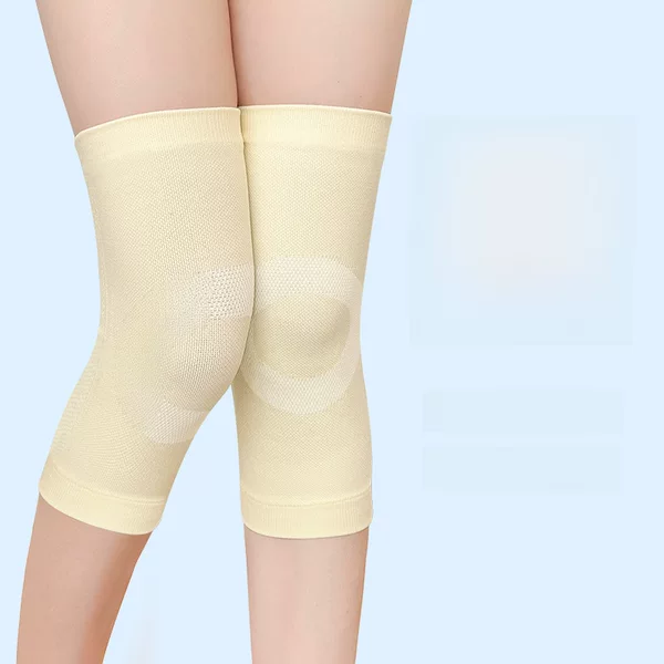 Summer Thin Nylon Warm Knee Pad Sports Knee Windproof Elderly Air-conditioning Room Cotton Knee Pad Circle Leg Pad