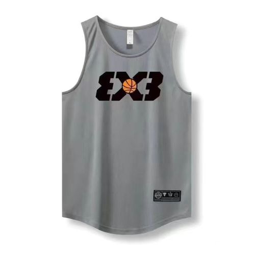 Cross-border basketball vest American-style sports sleeveless shooting uniform for men running training quick-drying summer fitness clothing breathable